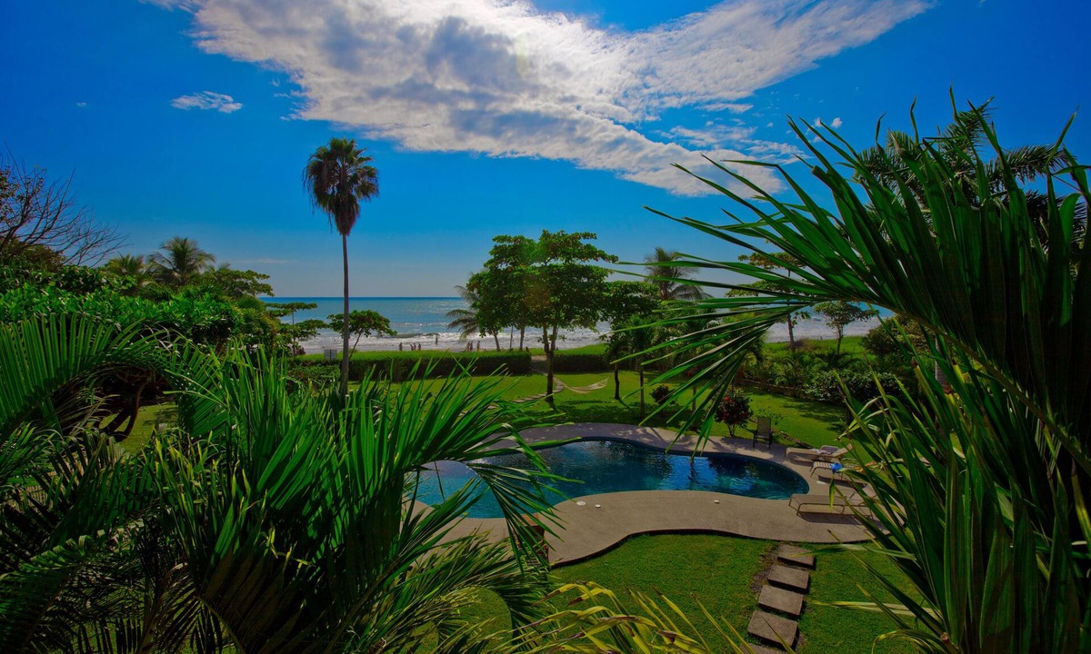 Carmen Villa | Beachfront 5 Bedroom-4 Bath Two Story Villa. Pool, surf and sand right here