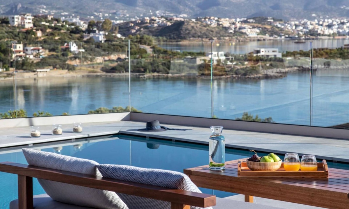 Ammoudara Villa | Blue Senses Villa Thalassa with Heated Pool