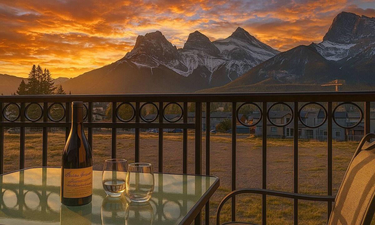 Canmore Condo | Chic Mountain View - Pool&HotTub - Fireplace - BBQ!