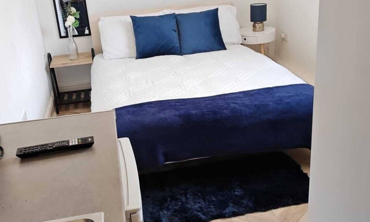 Hackney Downs Apartment | Classic studio with private bathroom and shower.
