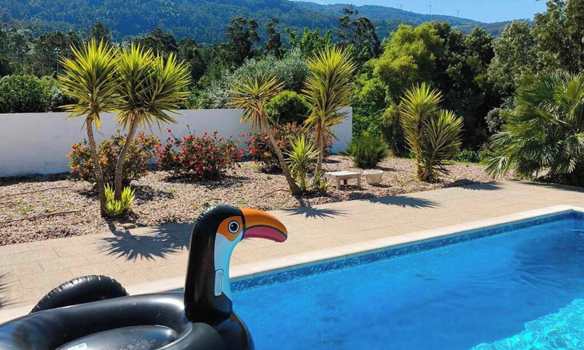 Miranda do Corvo Villa | Classy villa with lovely views to the hills over serene meadowlands