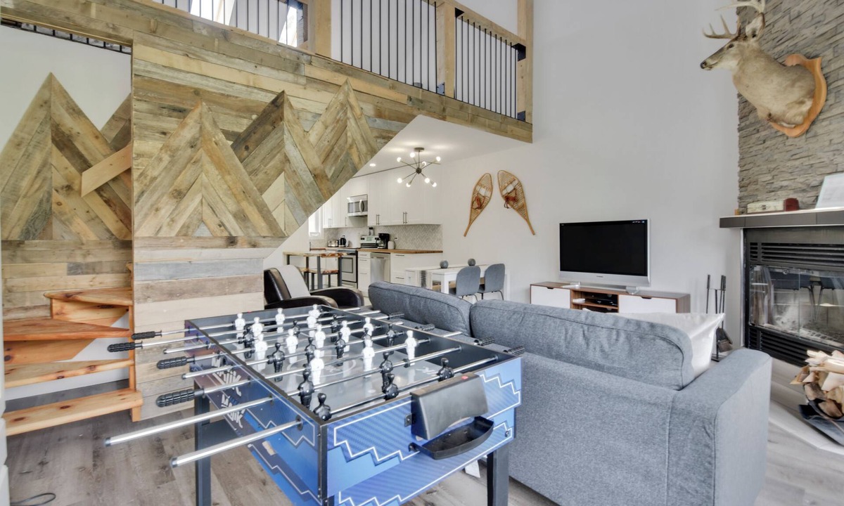 Stoneham Condo | Condo à Stoneham Directement Dans les Pistes! Ski in/ski out en Pleine Nature