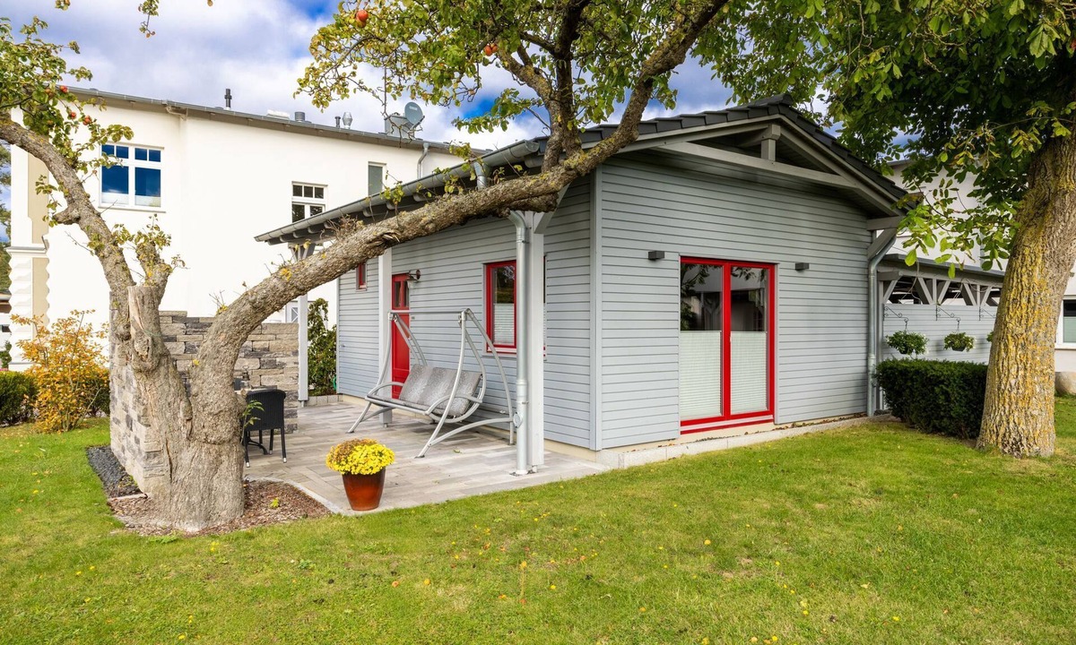 Kuehlungsborn Villa | Gartenlounge Glückspilz OFC 27 - Ferienhaus Gartenlounge