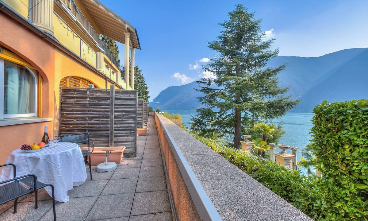 Castagnola Apartment | Gelsomino Apt. 5 Front Lake with Terrace, Castagnola (Lugano), Switzerland