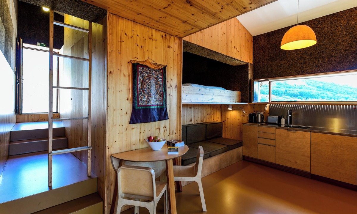 Ferraria de Sao Joao Cottage | Independent studio house with panoramic terrace in mountain village.
