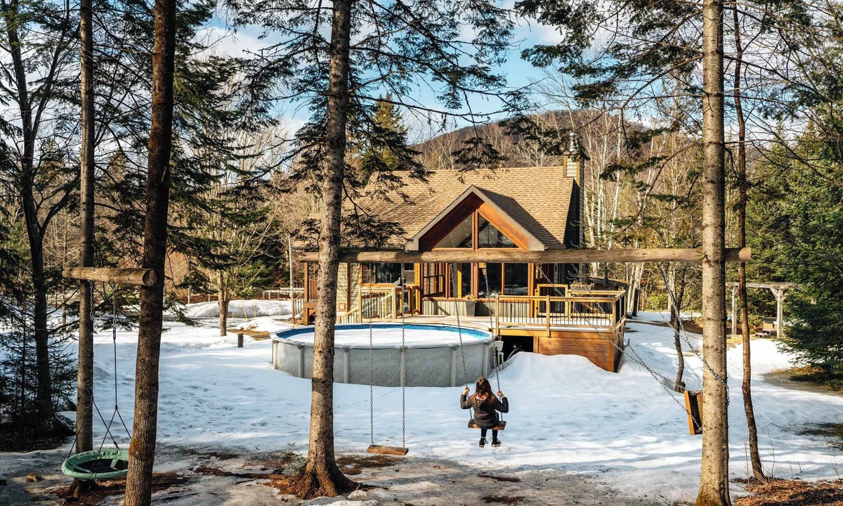 Saint-Faustin-Lac-Carre Ski Chalet | La Canopée | Spa | Plein-air Mont-Blanc/Mont-Tremblant