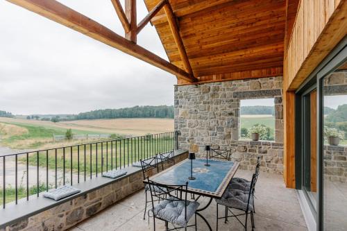 Ciney House | La Ferme d'Auwez - Horizon - Gîte 6 pers avec sauna et piscine partagés