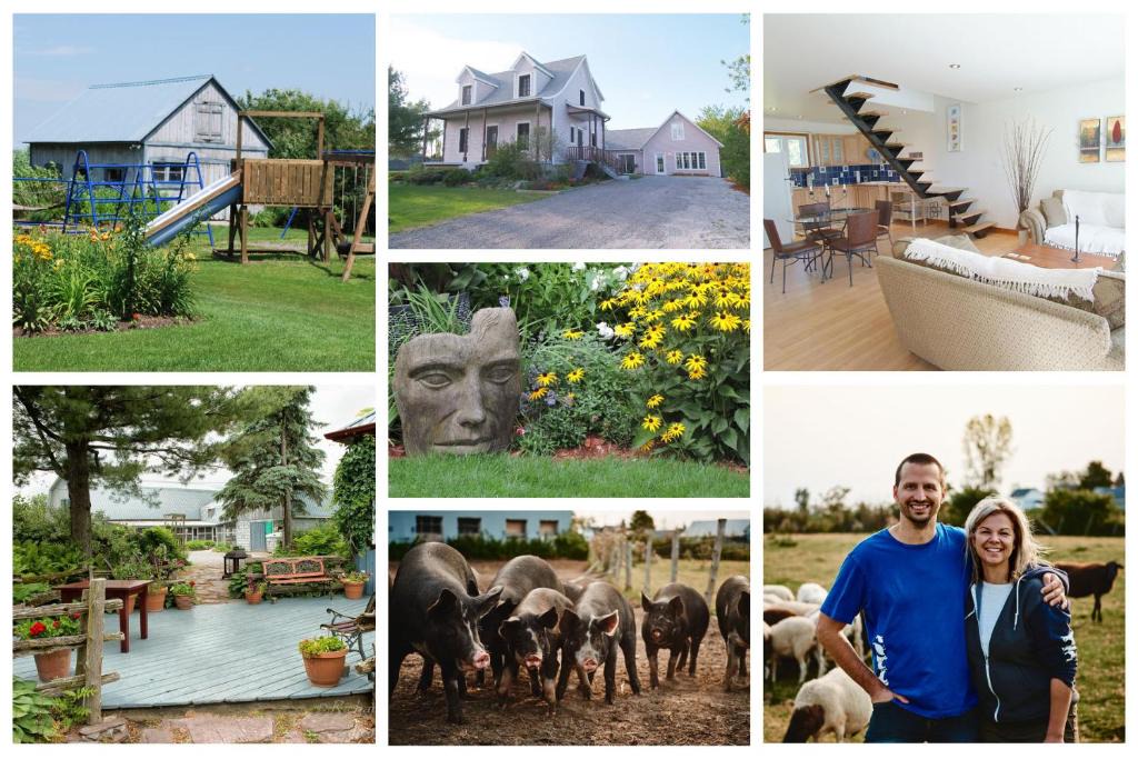 Saint-Valerien-de-Milton House | La Rabouillere, hébergements à la ferme