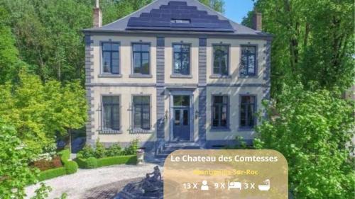 Montignies-sur-Roc Villa | Le Château des Comtesses - Vue lac, 13 pers