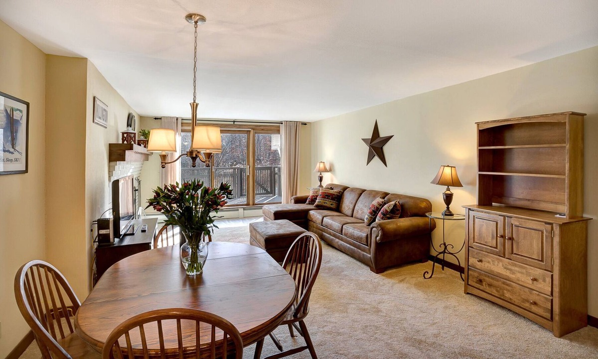 Killington Condo | Nicely decorated Ski on/ski off right from your door Sunrise L3