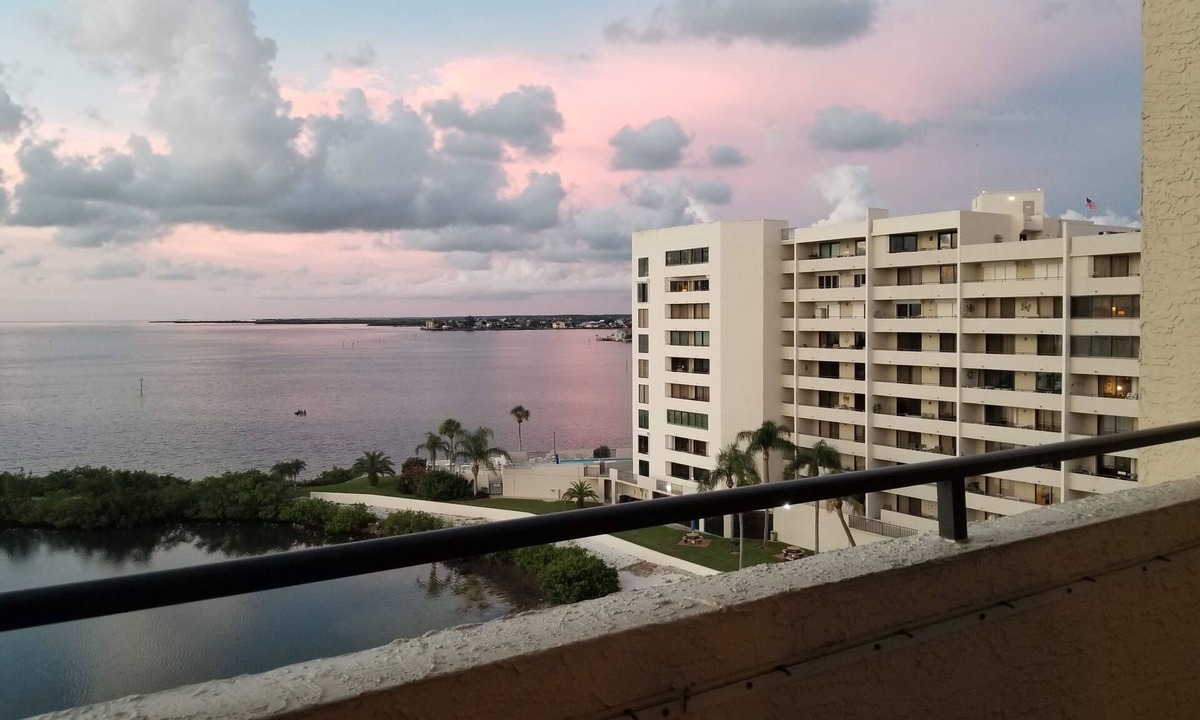 Hudson Beach Estates Condo | Ocean View from Every Room of this 7th Floor Condo