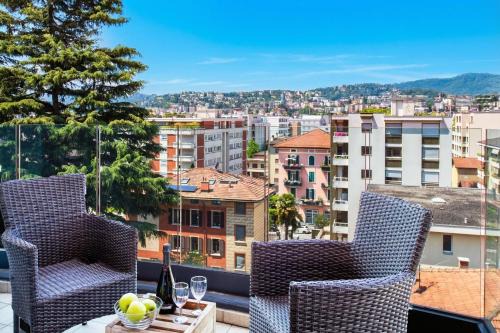 Viganello Apartment | Panoramic Penthouse - Happy Rentals