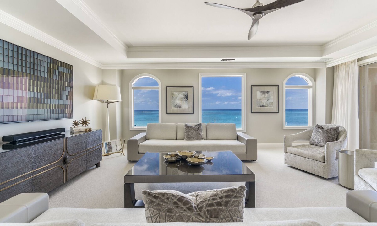 Seven Mile Beach Condo | Renovated 207 South Oceanfront Residence Located at The Ritz-Carlton