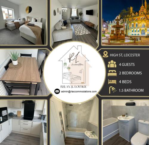 Barwell House | Stylish Barwell Home C with Free Parking - Sleeps 4
