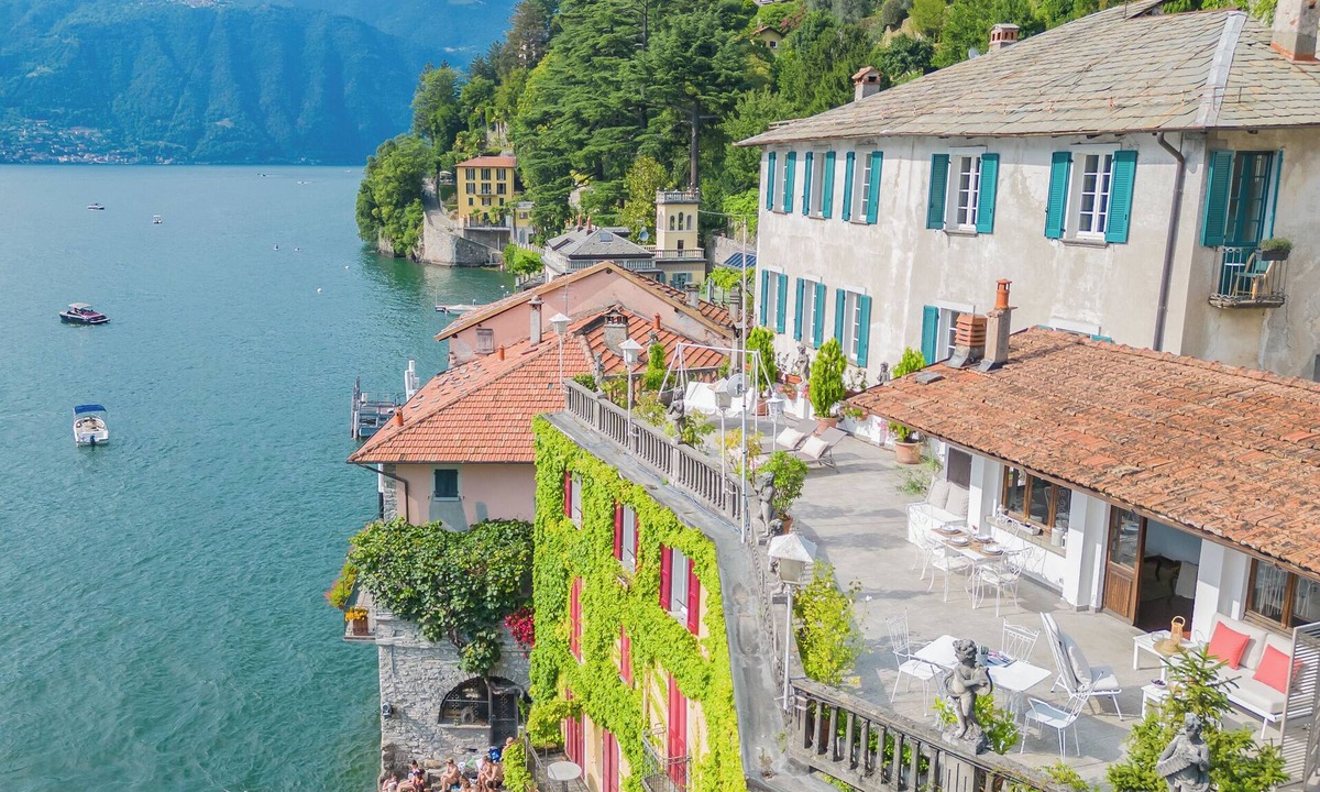 Nesso Apartment | Terrace on Orrido di Nesso Waterfall by Rent all Como