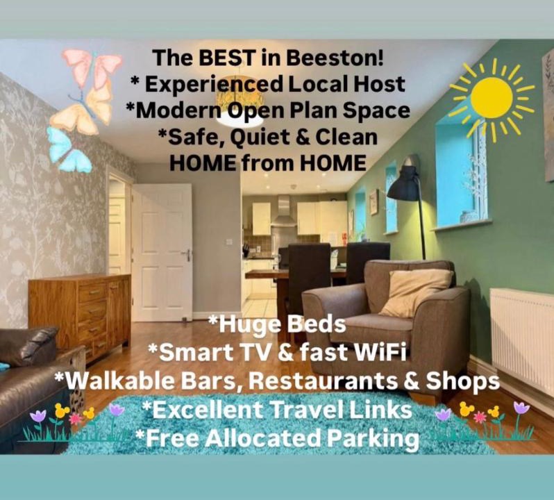 Beeston Apartment | The Orchid-Central Beeston-Private Apartment-SmartTV-Free Wi-Fi-Tram-Parking