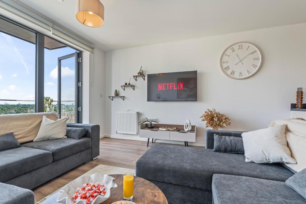 Wembley Central Apartment | Wembley 2 Bed Sleeps 8 Walk to Stadium
