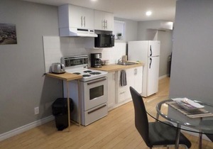 Fantastic and Modern Downtown 1-Bed Basement Apt., parking Wi-Fi and Netflix included