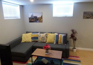 Fantastic and Modern Downtown 1-Bed Basement Apt., parking Wi-Fi and Netflix included