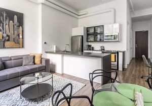 GLOBALSTAY . UV DISINFECTED 1 BR LOFT. Free Parking. Gym