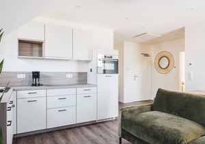 Modern accommodation close to the beach.
