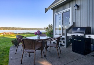 Open Design West Coast Home on 1600 Feet of Private Waterfront