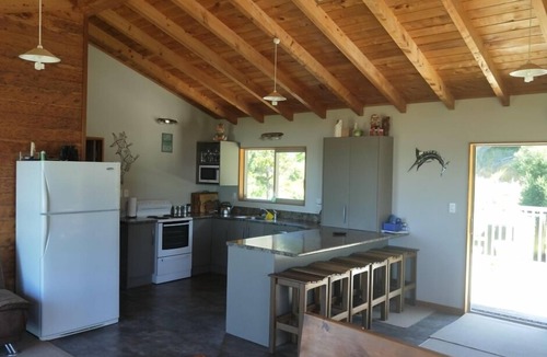 Mataikona House | 180 degrees ocean view, right on the beach.