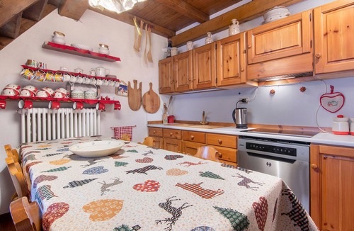 Valtellina Apartment | Apartment 'La Baita Verde' with Mountain View