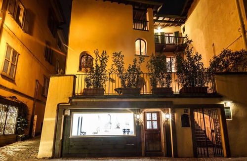 Cernobbio Apartment | Art Apartment with lake-view terrace, parking, and turkish bath.