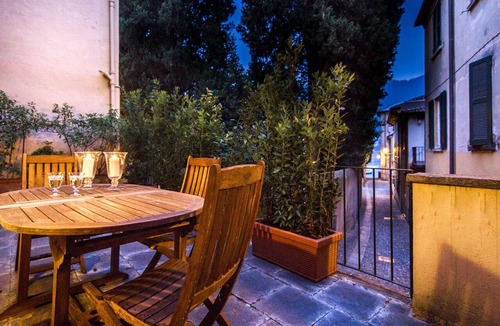 Cernobbio Apartment | Art Apartment with lake-view terrace, parking, and turkish bath.