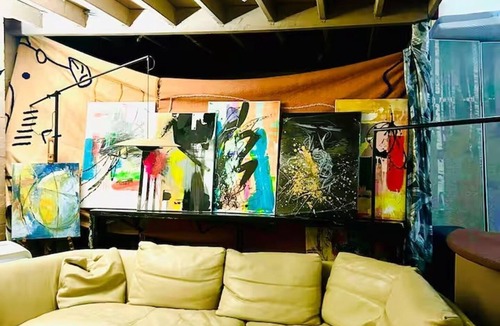 St. George's Apartment | Arty Infused Loft With ac Near Emirates Stadium