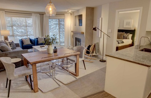 Whistler Condo | Aspens #548 Prime Ski-in Ski-out Location! Top Floor Unit, Pool, Hot tubs, BBQ