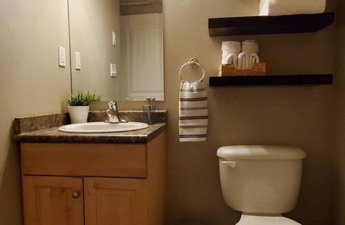 Dawson Creek Apartment | Basement Studio with Separate Entrance