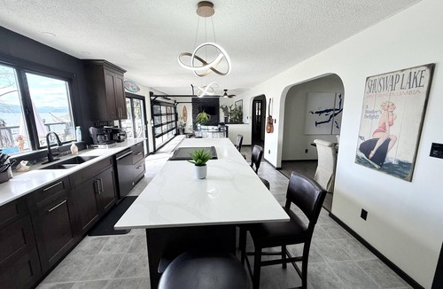 Anglemont House | Beach, please - Waterfront - Shuswap Vacations & Sledding Accommodation
