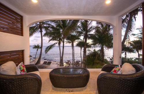 Akumal Villa | Beachfront with Private Staff in Gated Community