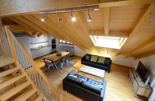 Lauterbrunnen Apartment | Beautiful penthouse apartment with stunning views of Lauterbrunnnen valley.