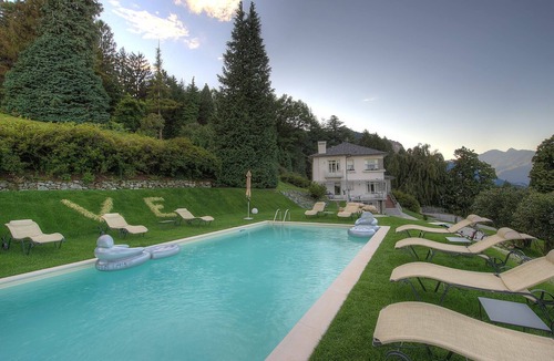 Baveno Villa | Beautiful private villa with WIFI, A/C, hot tub, sauna, private pool, TV, patio and panoramic view