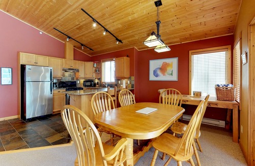 Snow Pine Estates House | Beautiful ski-in/ski-out townhome with hot tub & balcony - walk to the Village