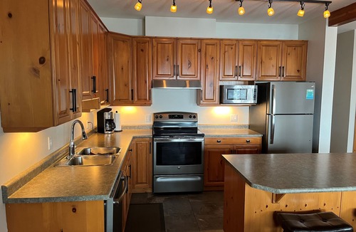 Big White Ski Resort Condo | Big White Retreat across from Bullet Chair and Steps to Village