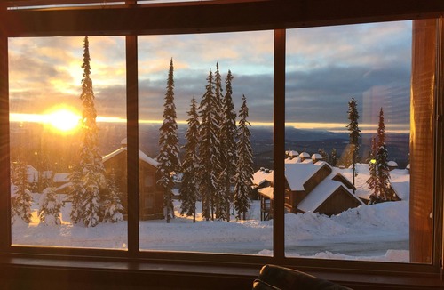 Big White Ski Resort Condo | Big White Retreat across from Bullet Chair and Steps to Village