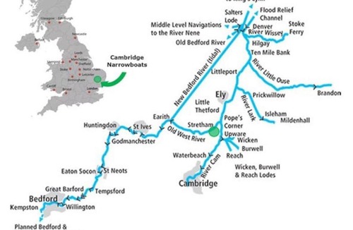 Cambridge City Centre Boat Rental | Cambridge Narrowboats - Beautiful New Moon Narrowboat