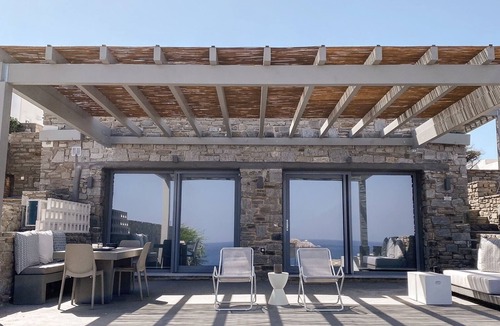 Parikia Villa | Canava suite Paros, 65sq.m | Private Pool & Panoramic sea view | "endless blue"