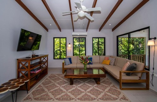 Hatillo Villa | Casa Cascada NEW! Ocean View, Private Waterfall, Near Matapalo Beach!