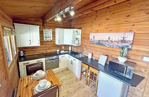 Sawley Ski Chalet | Comfortable lodge that sleeps four people, ideal for families.