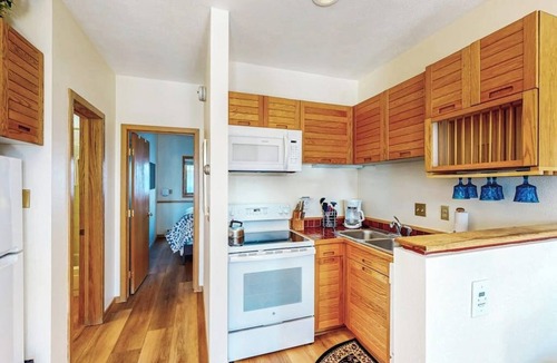 Wildernest Condo | Comfy getaway with mountain views, pool, sauna, hot tub, & rec center