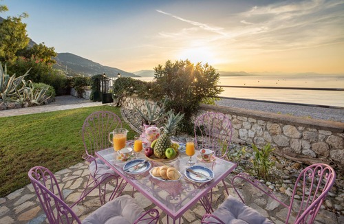Barbati Villa | Cote Jardin Seafront Luxury Villa - Direct Beach Access