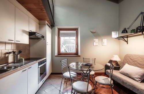 Morcote Apartment | Delightful loft overlooking hill and Santa Maria Church in Morcote (Salvia)