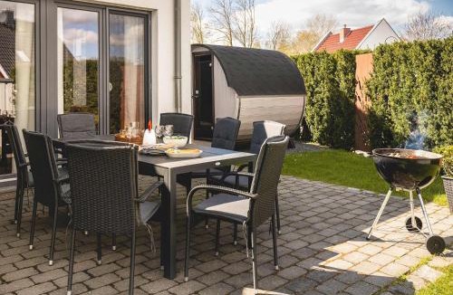Unter Gohren House | Design-FeWo Fleesensee, Wallbox, Sauna, Terrasse