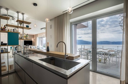 Gaino Villa | Exclusive Villa Agave with Lake & Mountain View, Pool, Whirlpool and Sauna