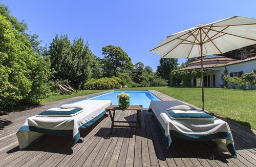 Dormelletto Villa | Eye-catching villa with pool in a huge private park! - Villa Monti